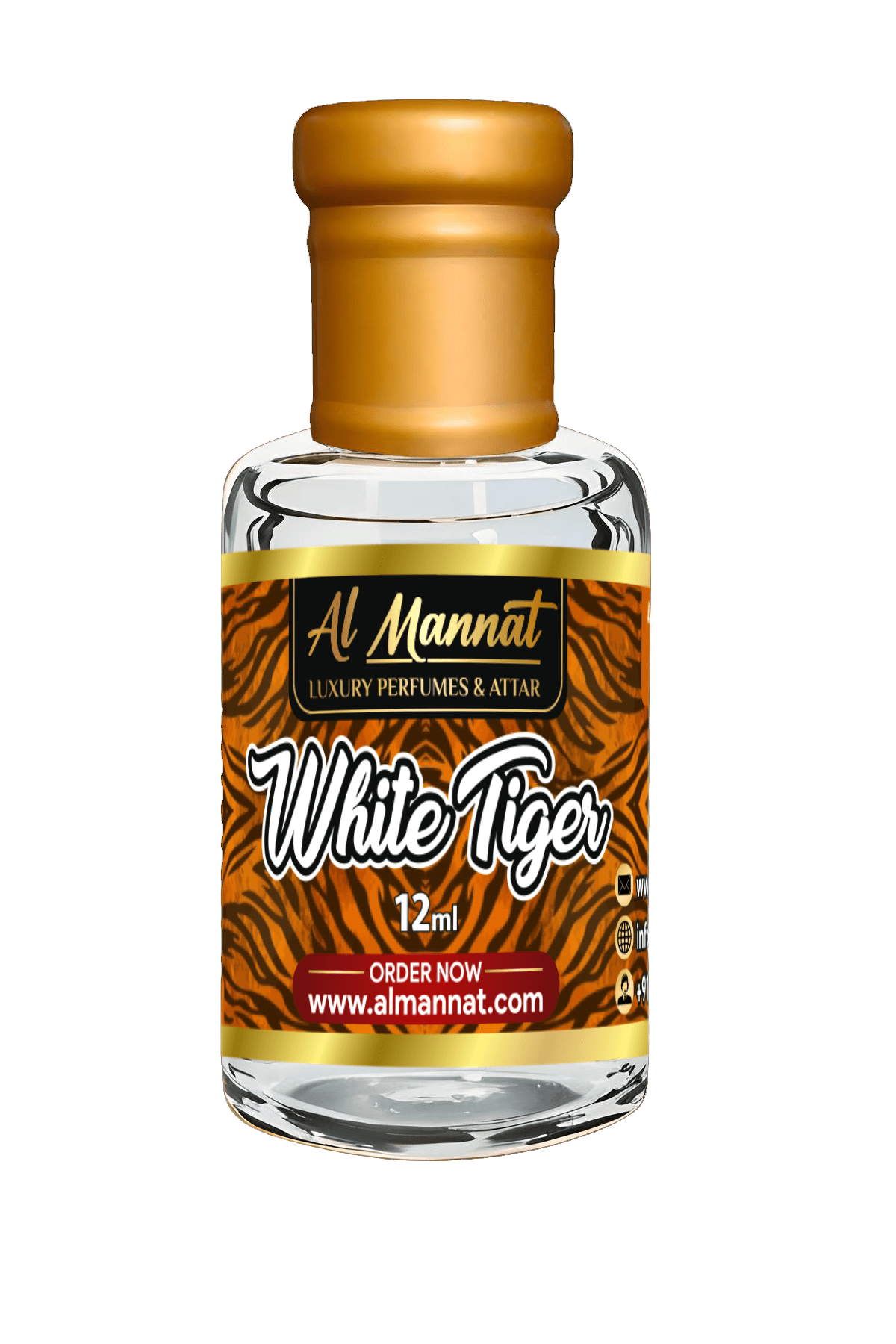 Title: Embrace Confidence and Elegance with White Tiger Roll-On Perfume Title: Embrace Confidence and Elegance with White Tiger Roll-On Perfume