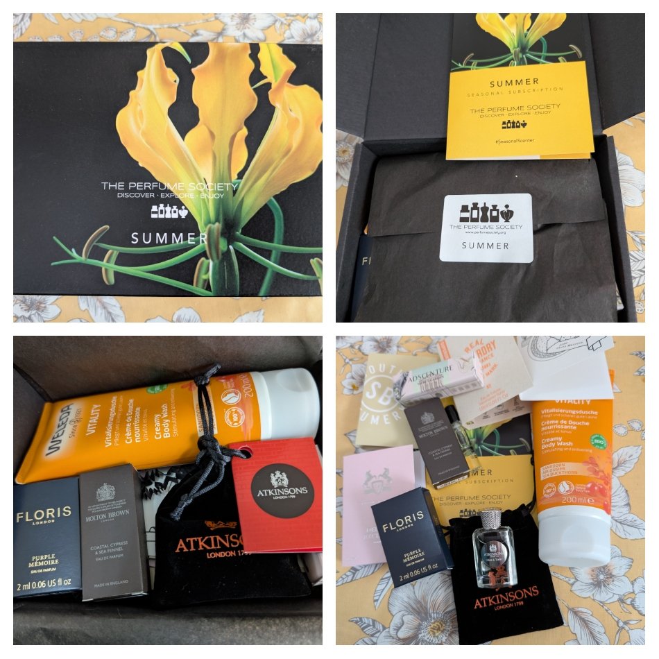 The Perfume Society Summer Seasonal Box The Perfume Society Summer Seasonal Box