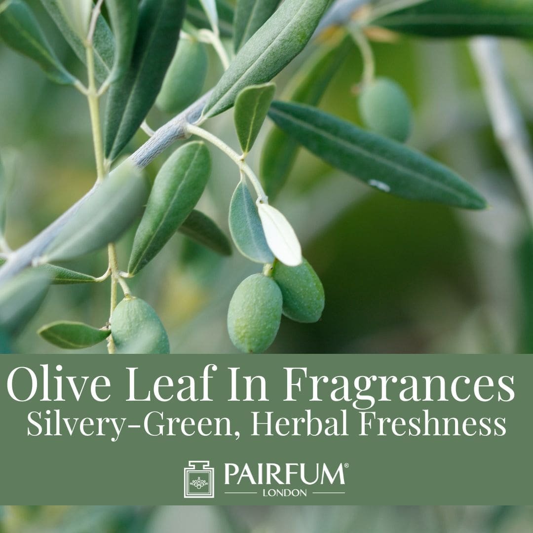 Olive Leaf in Fragrances: Silvery-Green Herbal Freshness