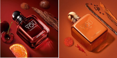 Giorgio Armani Stronger With You Powerfully & Stronger With You Spices ~ new fragrances :: Now Smell This